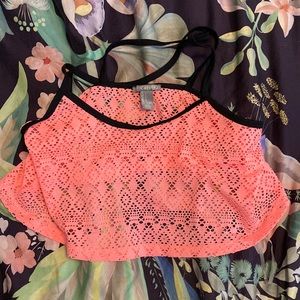 Forever 21 sports bra cover up